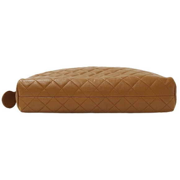 Chanel CHANEL Bag Matelasse Women's Shoulder Chain Tote Lambskin Brown - Picture 3 of 13